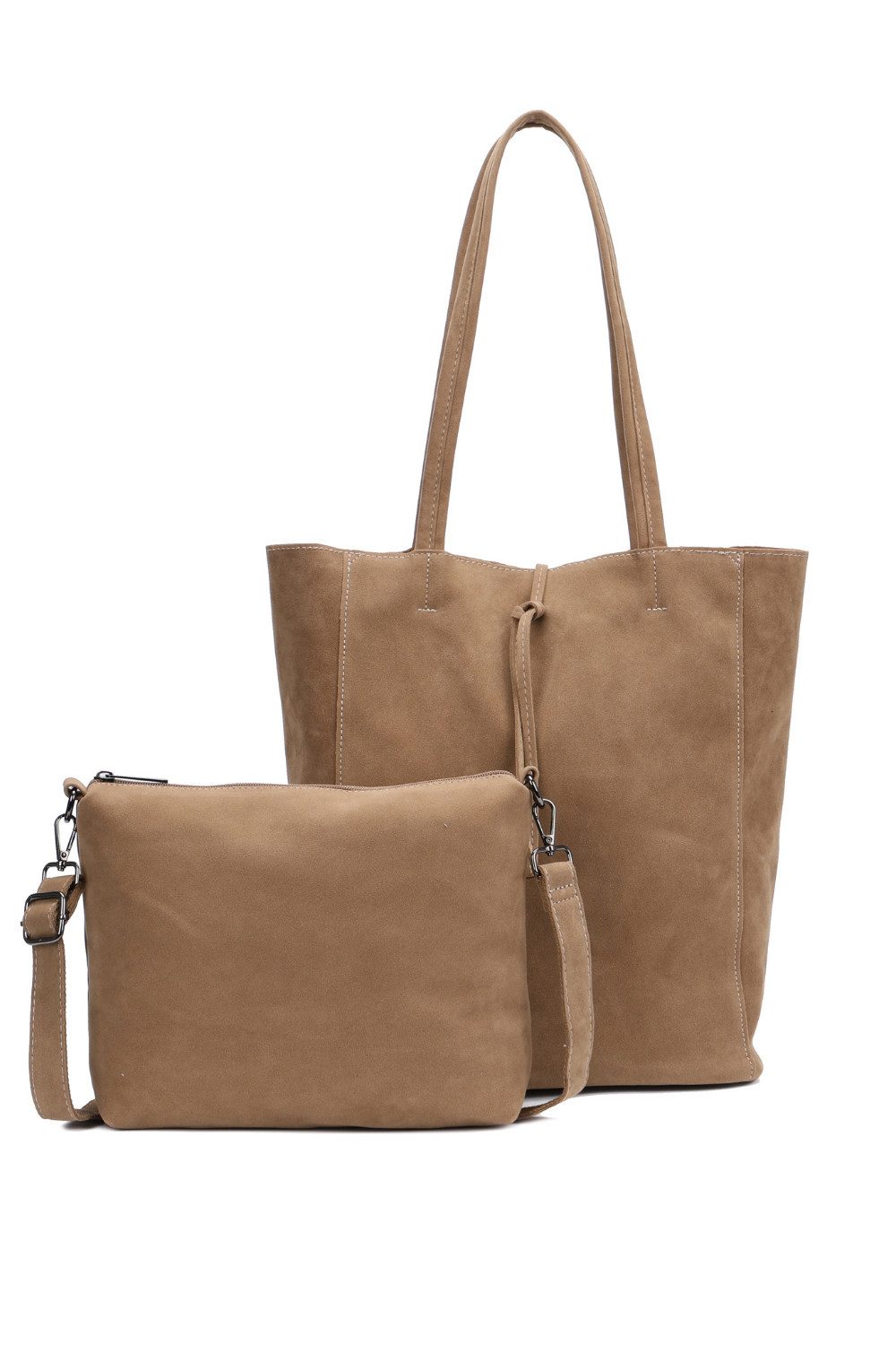 BRISE TASCHE Schultertasche Modischer Damen Shopper mit Extra-Tasche, Vegan günstig online kaufen