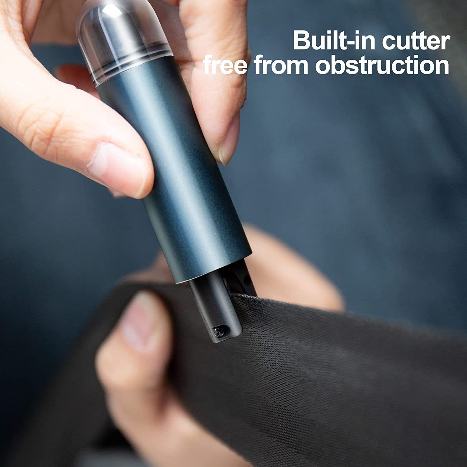 XDeer Hammer 2 in1 Mini Notfallhammer,Autonotrettungswerkzeug,Sicherheitshammer (packung, 1-St), Gurtschneider, Federtyp, Fensterbrecher, Mini Notfallschlüssel