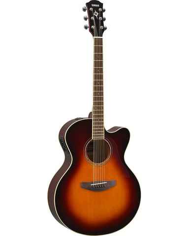 Yamaha E-Gitarre E-Akustikgitarre CPX600OVS, Old Violin Sunburst