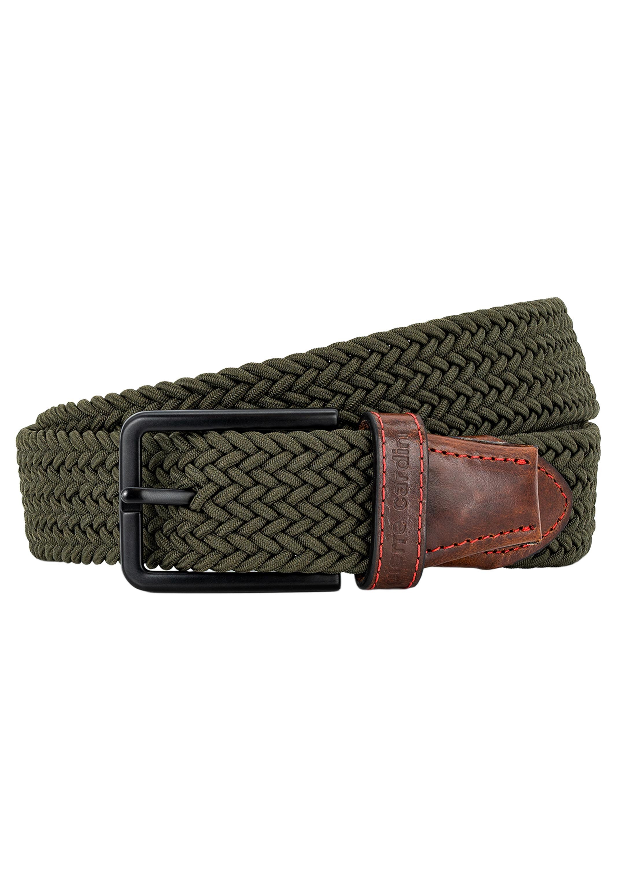 Pierre Cardin Flechtgürtel Basic (1-St) Flechtgürtel - Elastisches Textilgeflecht für perfekte Passform