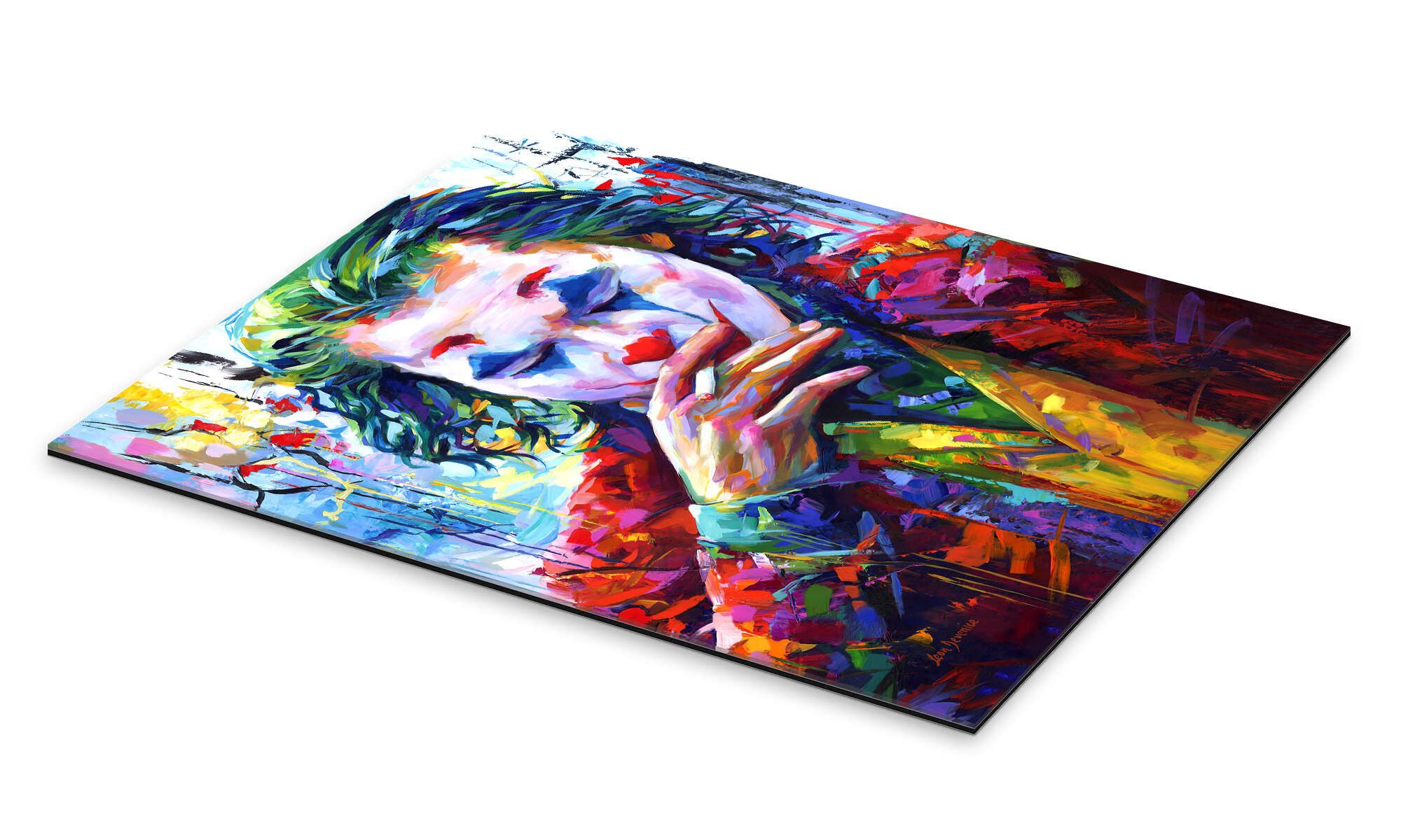 Posterlounge Wandbild Smoking Joker Pop Art, günstig online kaufen