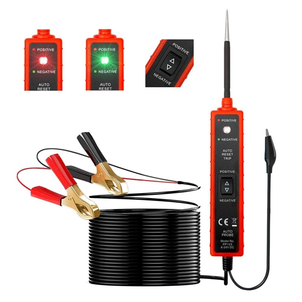 Spannungsprüfer Kfz-Batterietester Durchgangsprüfer Spannungsmesser Spannungstester