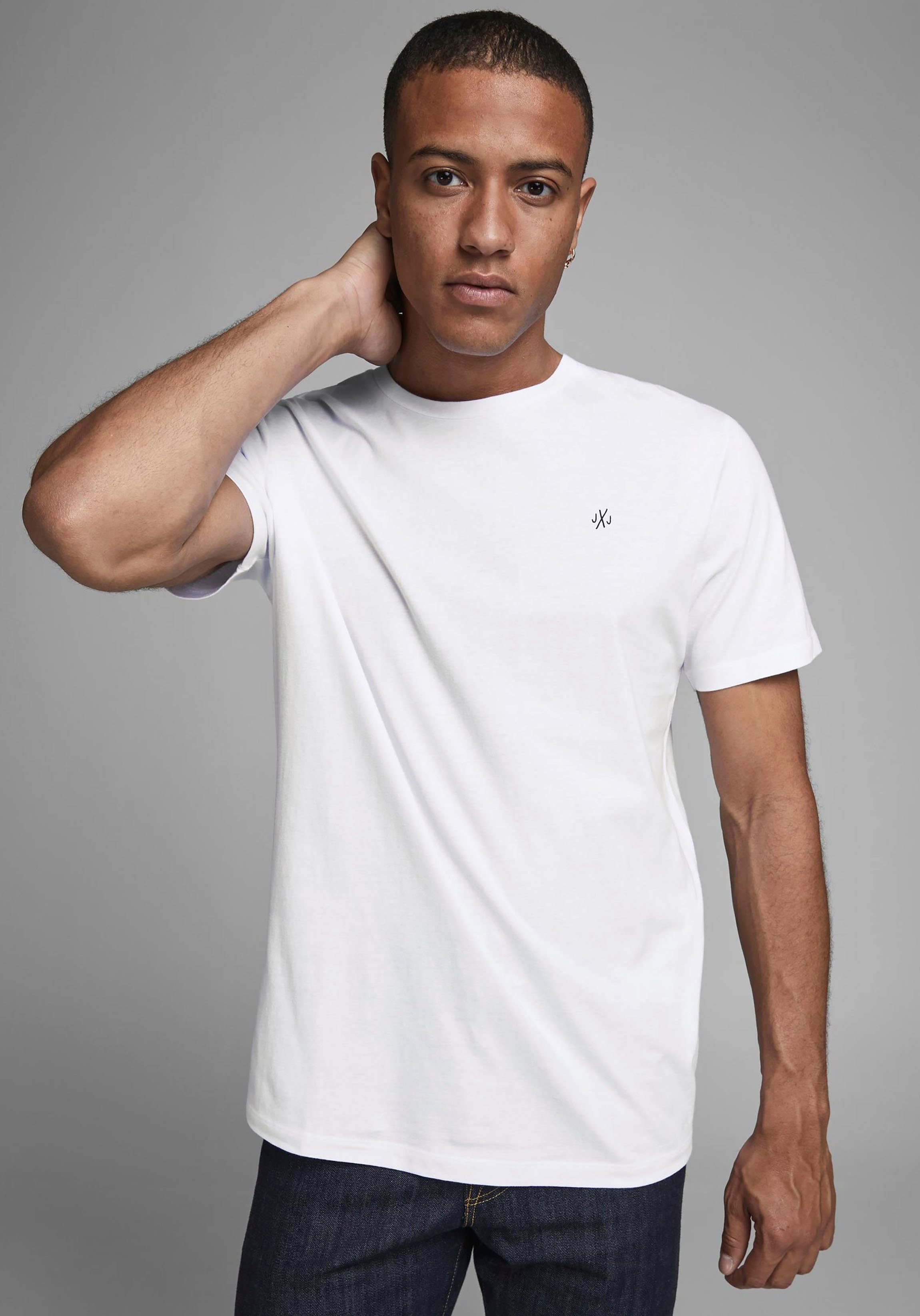 Jack & Jones Rundhalsshirt JORJXJ im 5er Pack mit Rundhals und angenehmem T günstig online kaufen