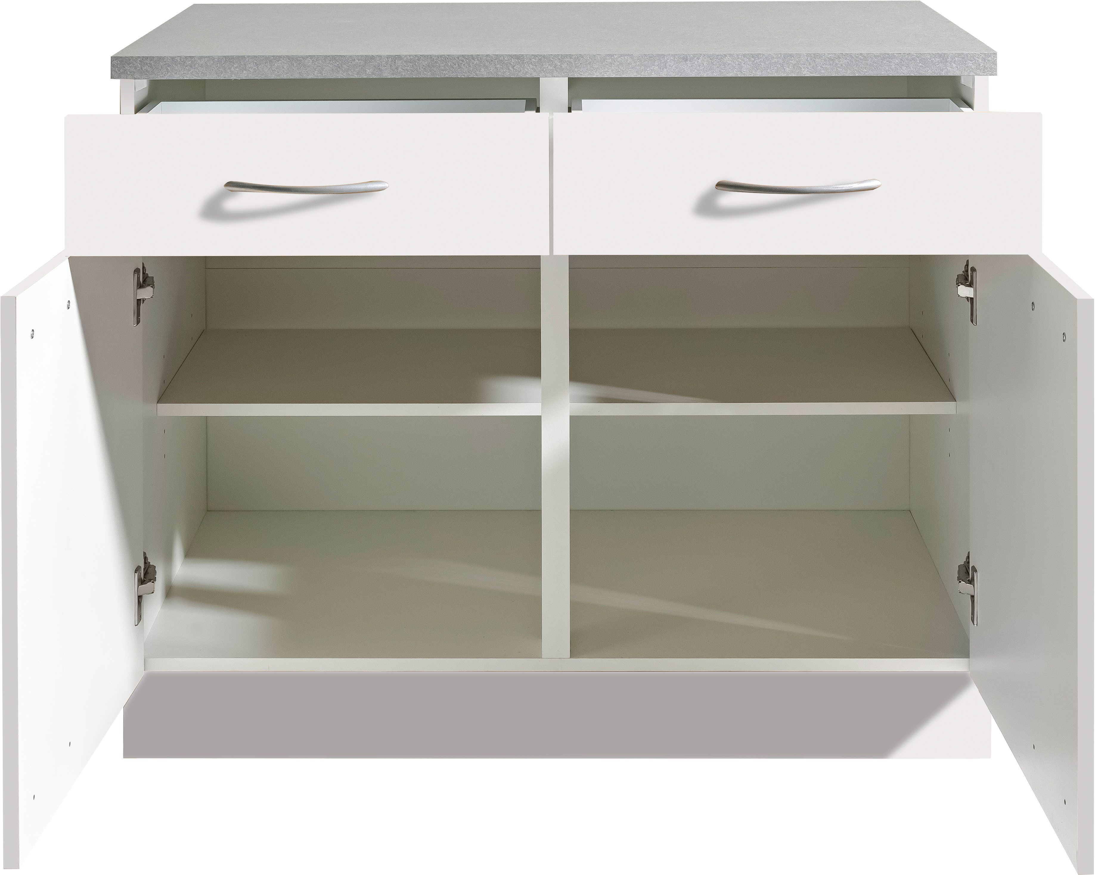 wiho Küchen Unterschrank Kiel 100 cm breit, 50 cm tief