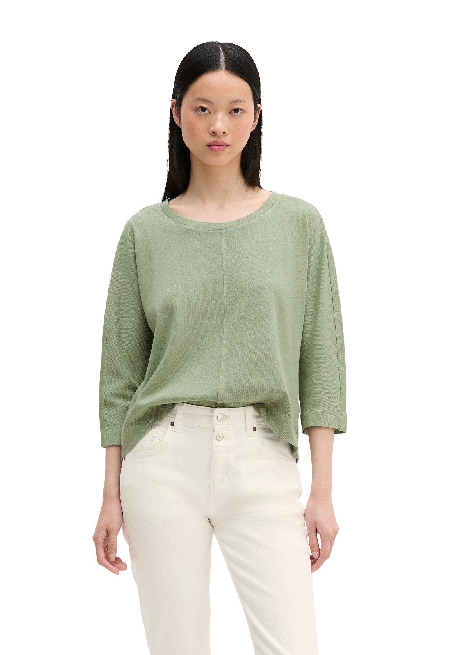 Langarmshirt aus Organic Cotton Single Jersey