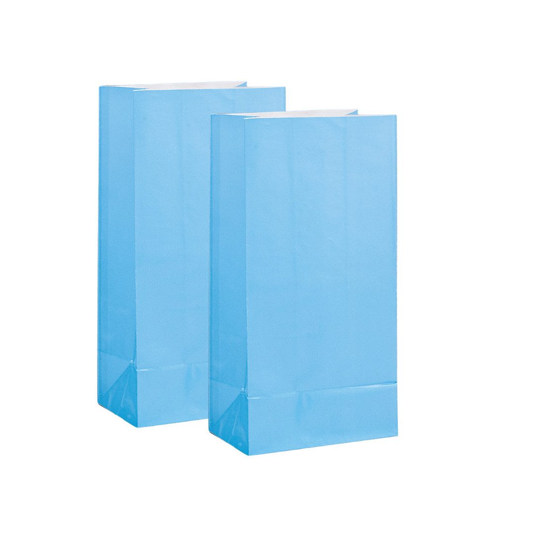 Partystrolche Tragetasche Papiertüte Geschenktüte 10 bzw. 12 Stück für kleine Geschenke