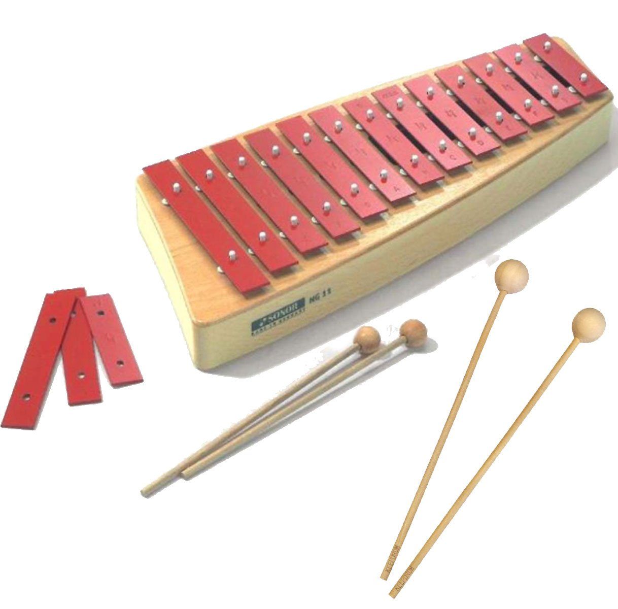 SONOR Glockenspiel Sonor NG-11 Glockenspiel mit Schlägel