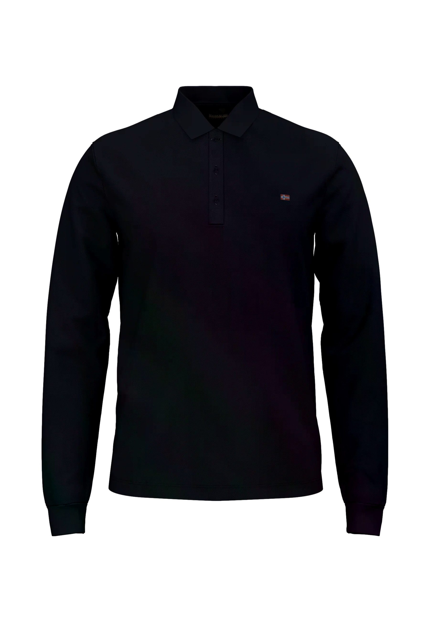 Napapijri Poloshirt Poloshirt Ealis Langarmshirt mit Polokragen (1-tlg., 1)