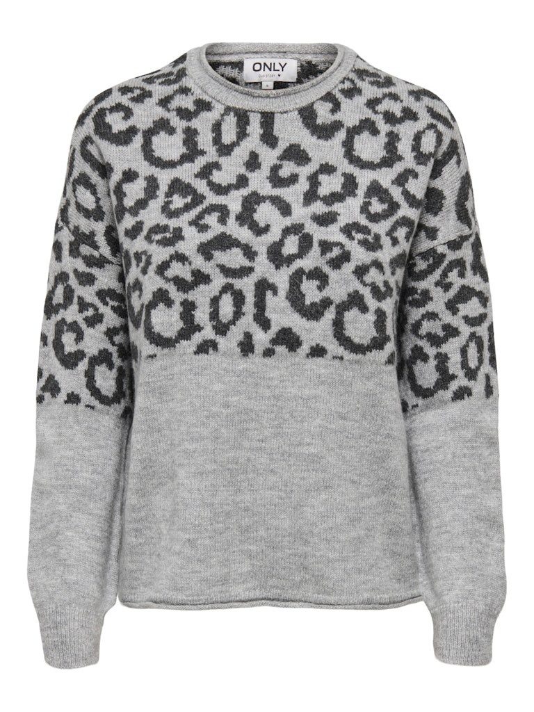 ONLY Strickpullover ONLJADE ANIMAL LS O-NECK KNT NOOS günstig online kaufen