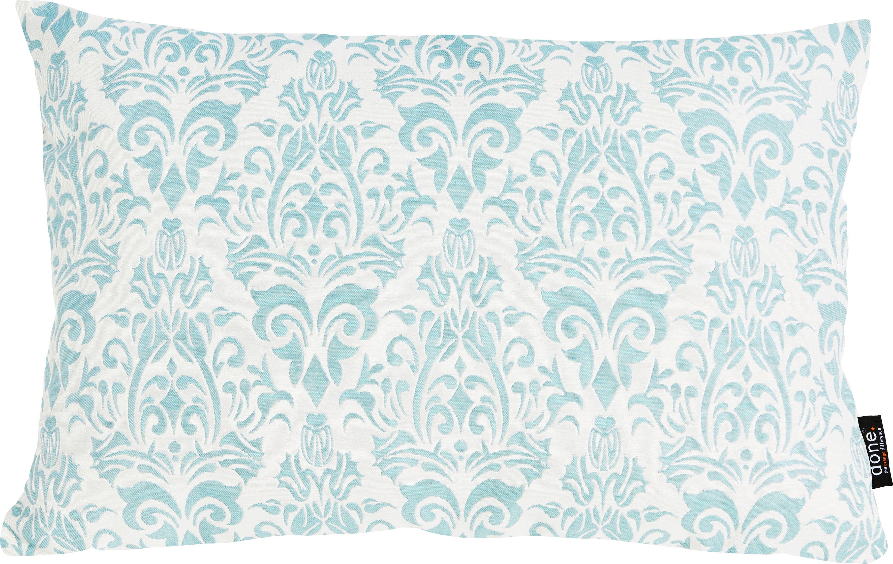 done.® Dekokissen Windsor Ornaments, Jacquardgewebte Kissenhülle ohne Füllung mit Reißverschluss, 1 Stück