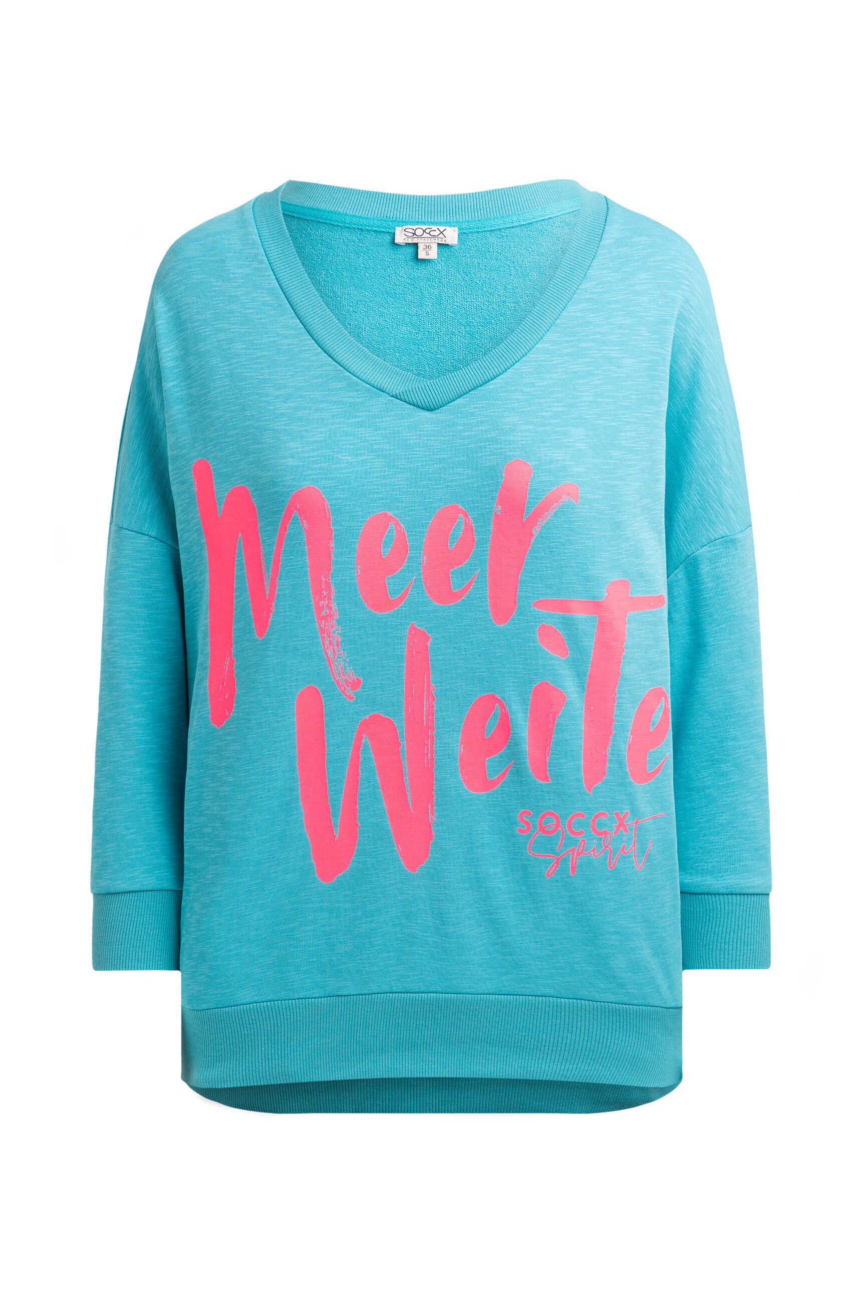SOCCX Sweater mit Baumwolle günstig online kaufen