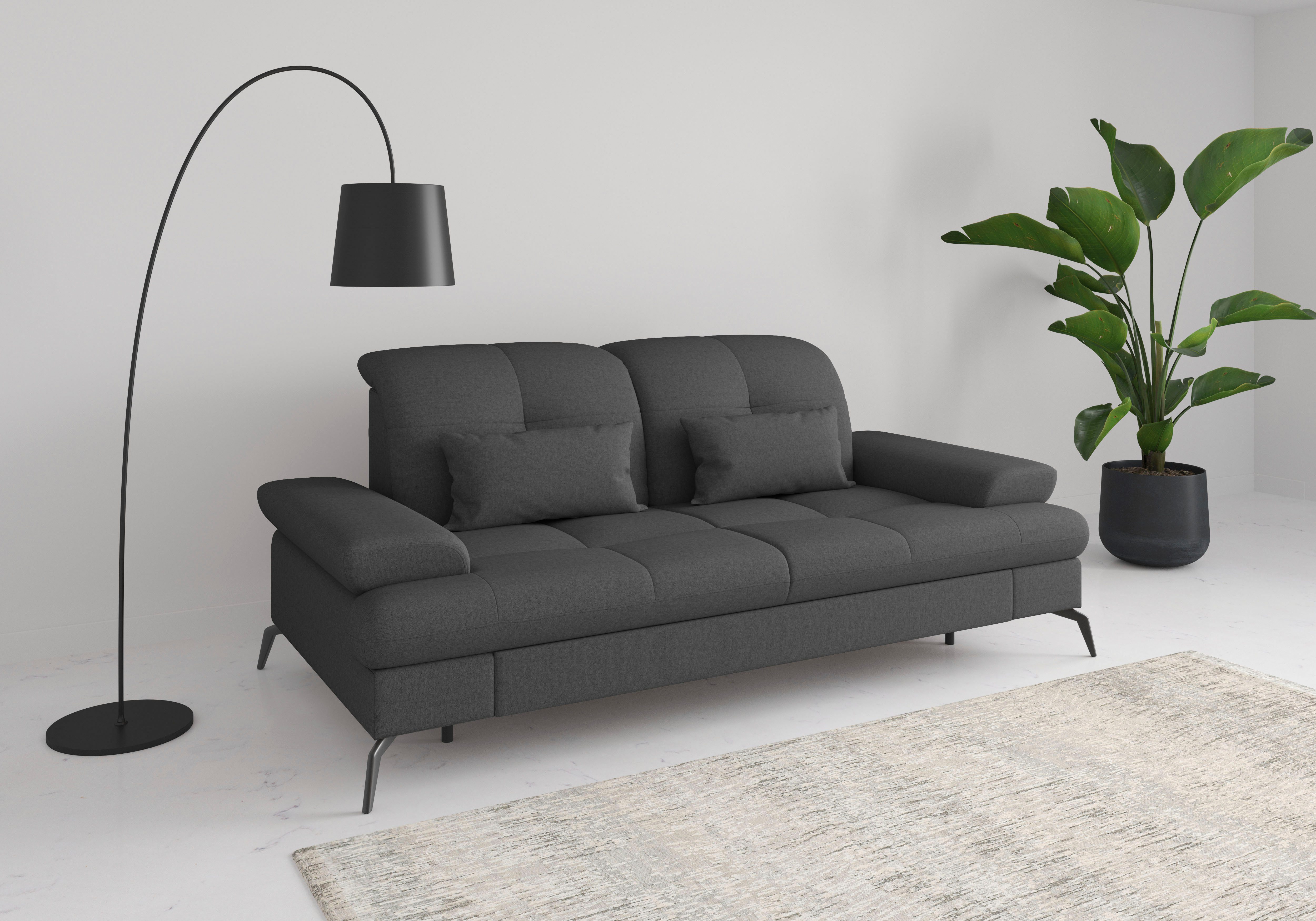 sit&more 3-Sitzer Amica, inkl. Sitztiefenverstellung und günstig online kaufen