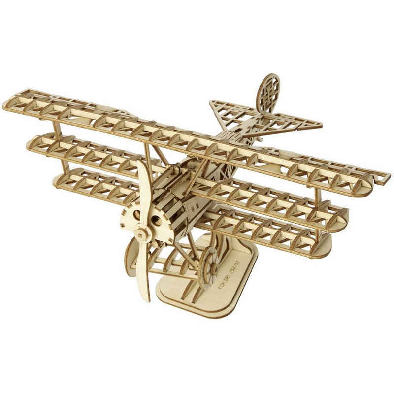 PICHLER 3D-Puzzle »Flugzeug Lasercut-Holzbausatz«, Puzzleteile