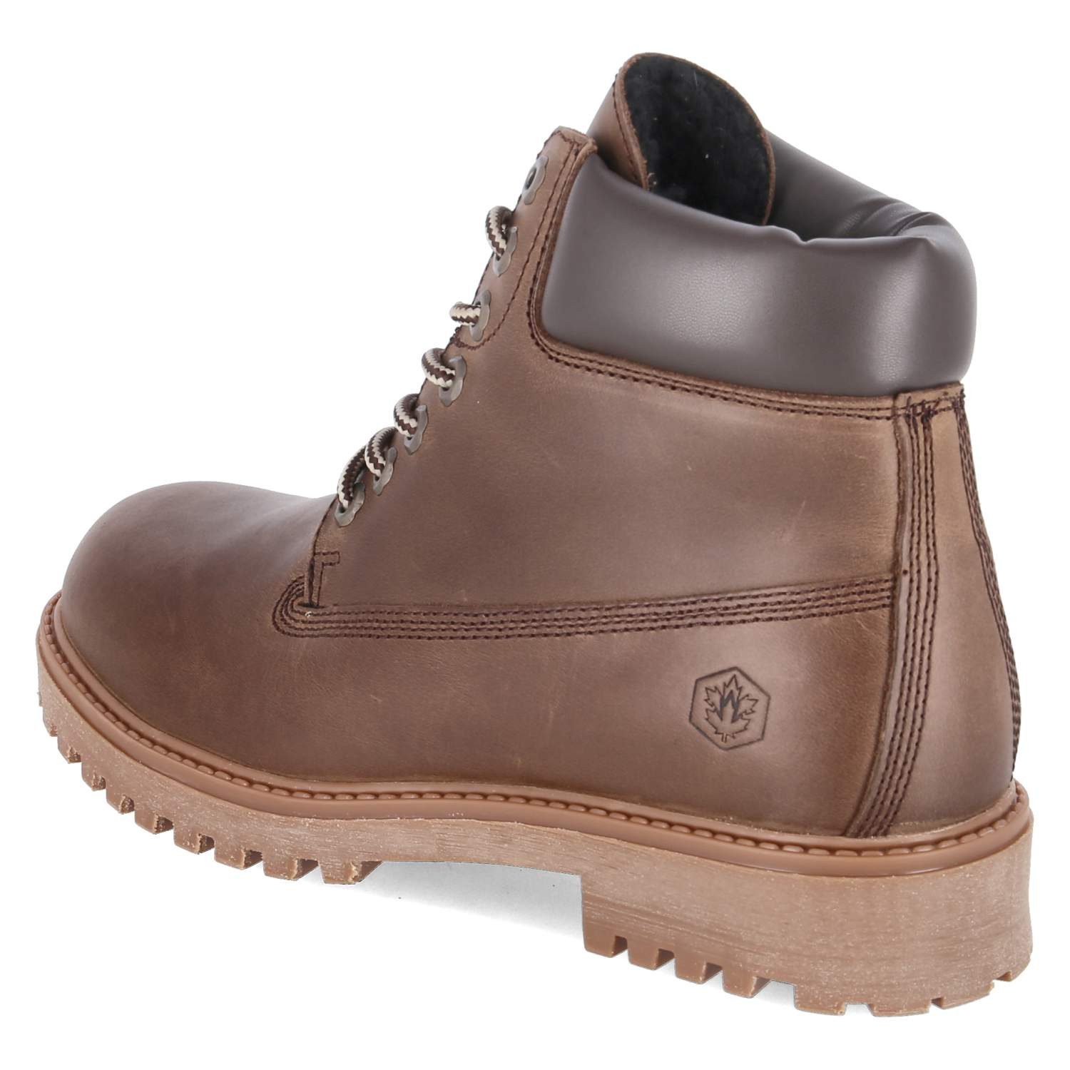 LUMBERJACK Lumberjack 102256573 Herren Leder und Synthetik brown Schnürstiefel