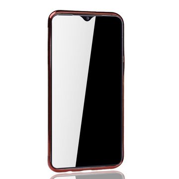 König Design Handyhülle Samsung Galaxy M20, Samsung Galaxy M20 Handyhülle Bumper Backcover Rot