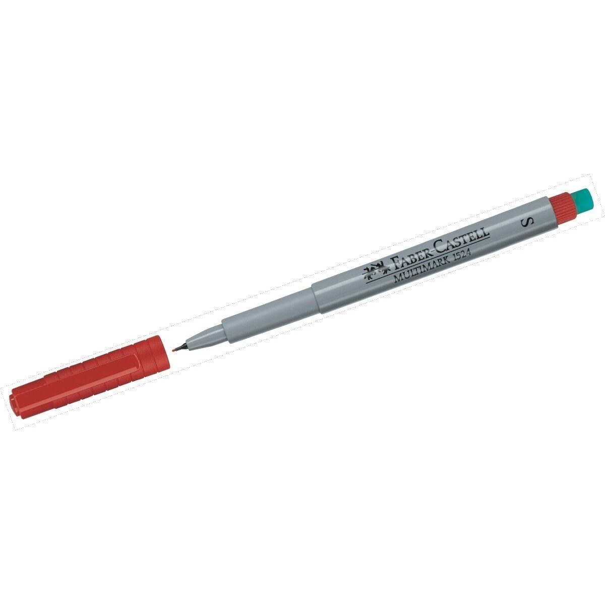 Faber-Castell Folienstift Folienschreiber nonpermanent S rot