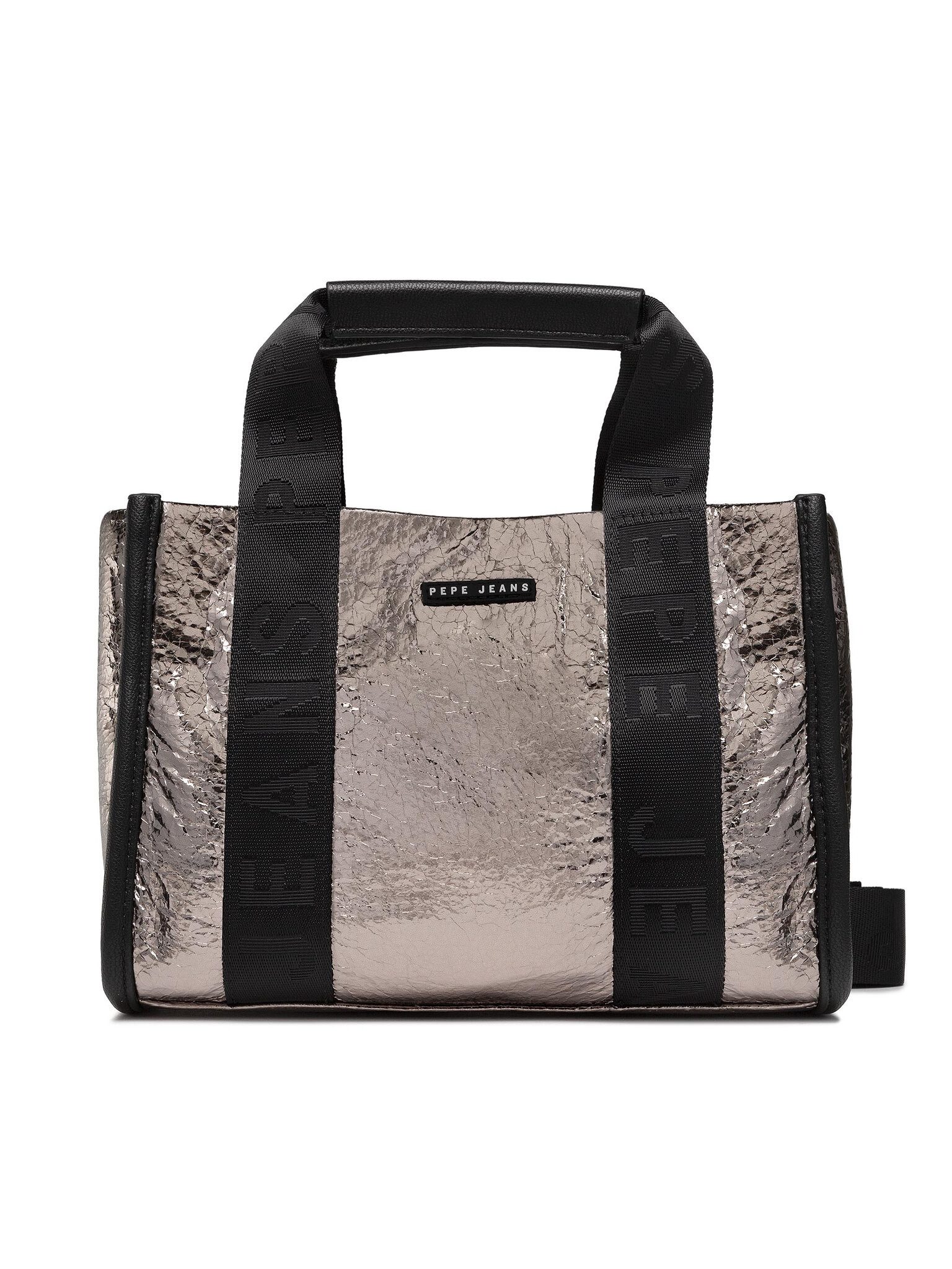 Pepe Jeans Handtasche Handtasche Claude Met PL031362 Chrome 952