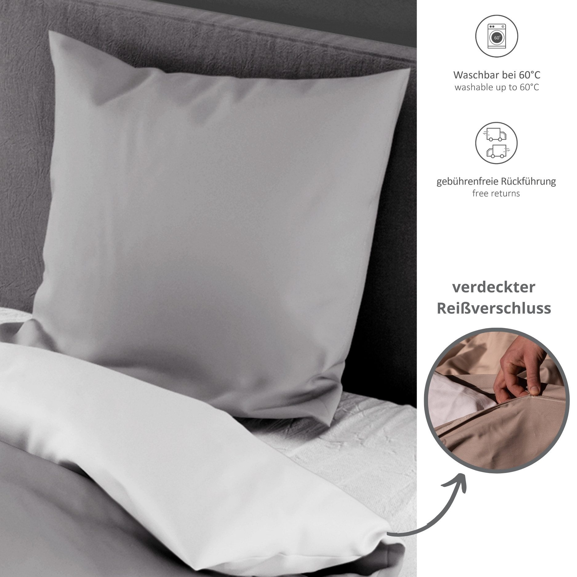 liebling Bettwäsche Renforcé, Renforcé, sanforisiert, farbecht, günstig online kaufen