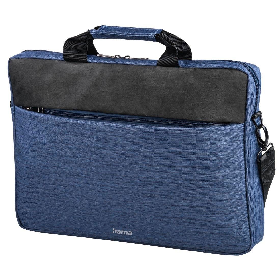 Hama Laptoptasche Laptop-Tasche "Tayrona", bis 34 cm (13,3), Dunkelgrau Notebook Tasche blau