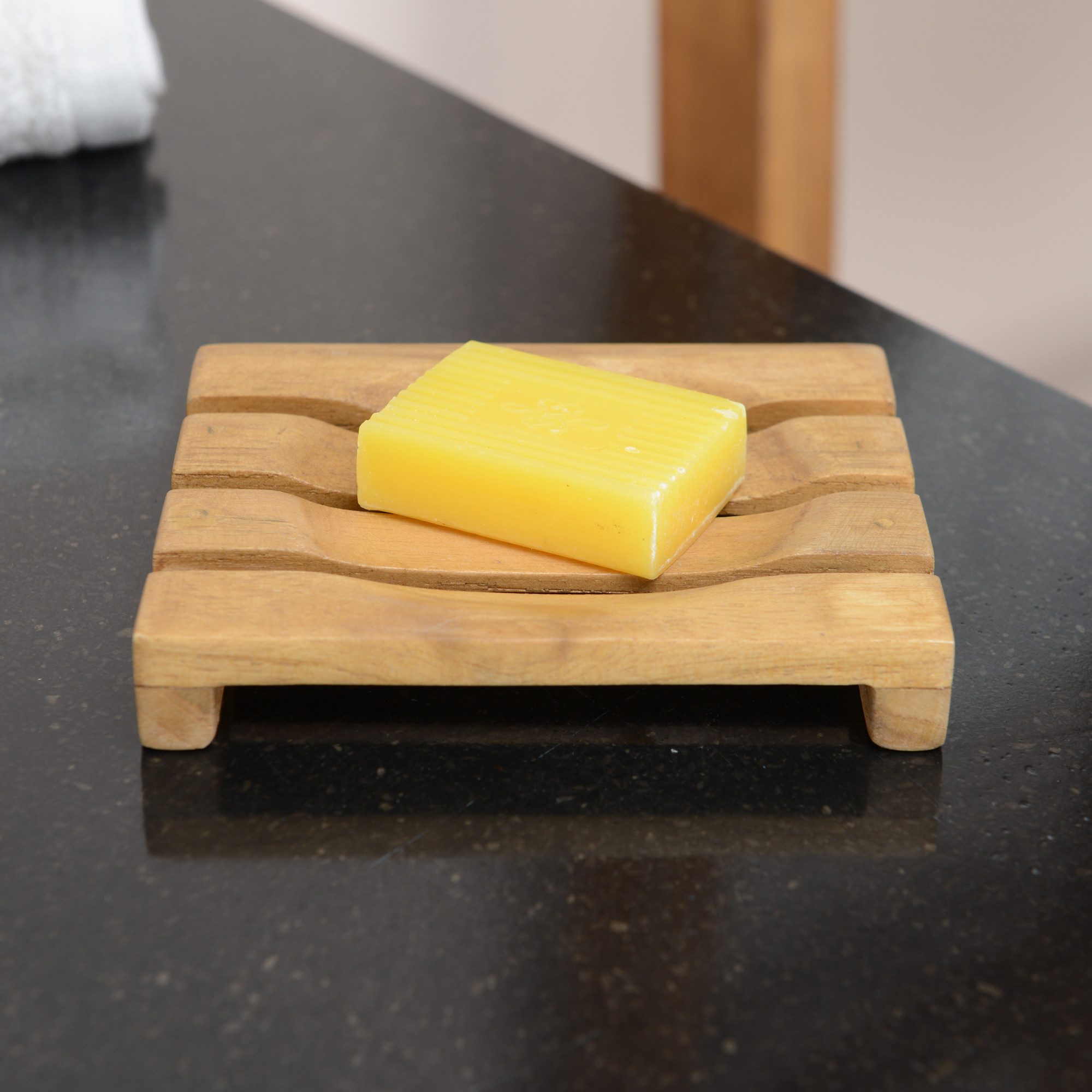 wohnfreuden Seifenschale Seifenschale Teakholz, 30778