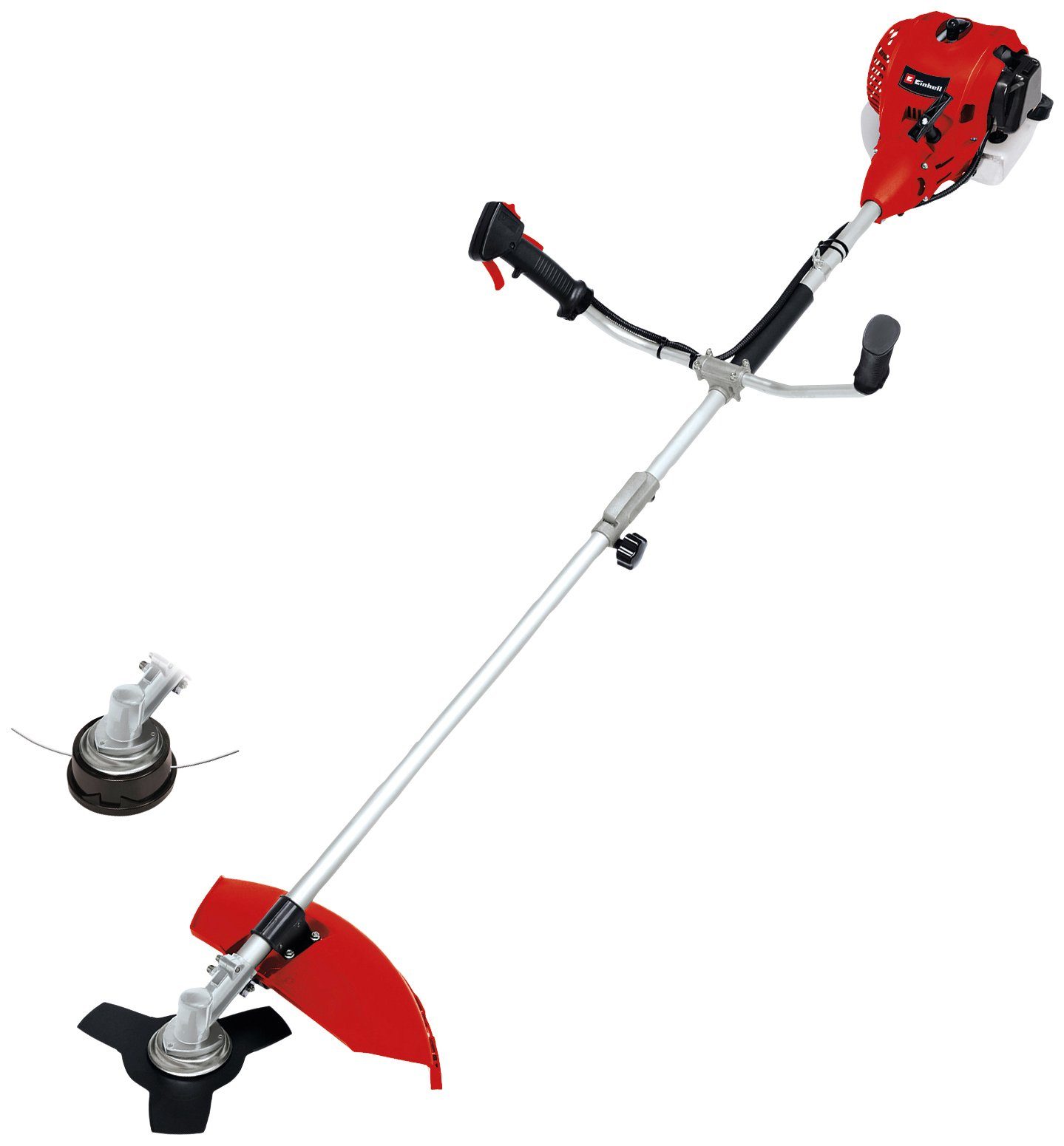 Einhell Benzin-Motorsense GC-BC 25/1 I AS, 23 cm Arbeitsbreite Messer, 42 cm Arbeitsbreite Faden