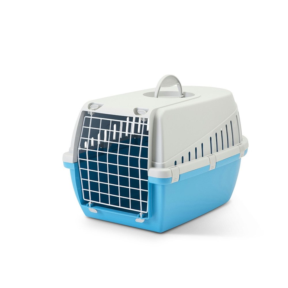 Savic Tiertransportbox Savic Transportbox Trotter 2 Farbe: grau/blau