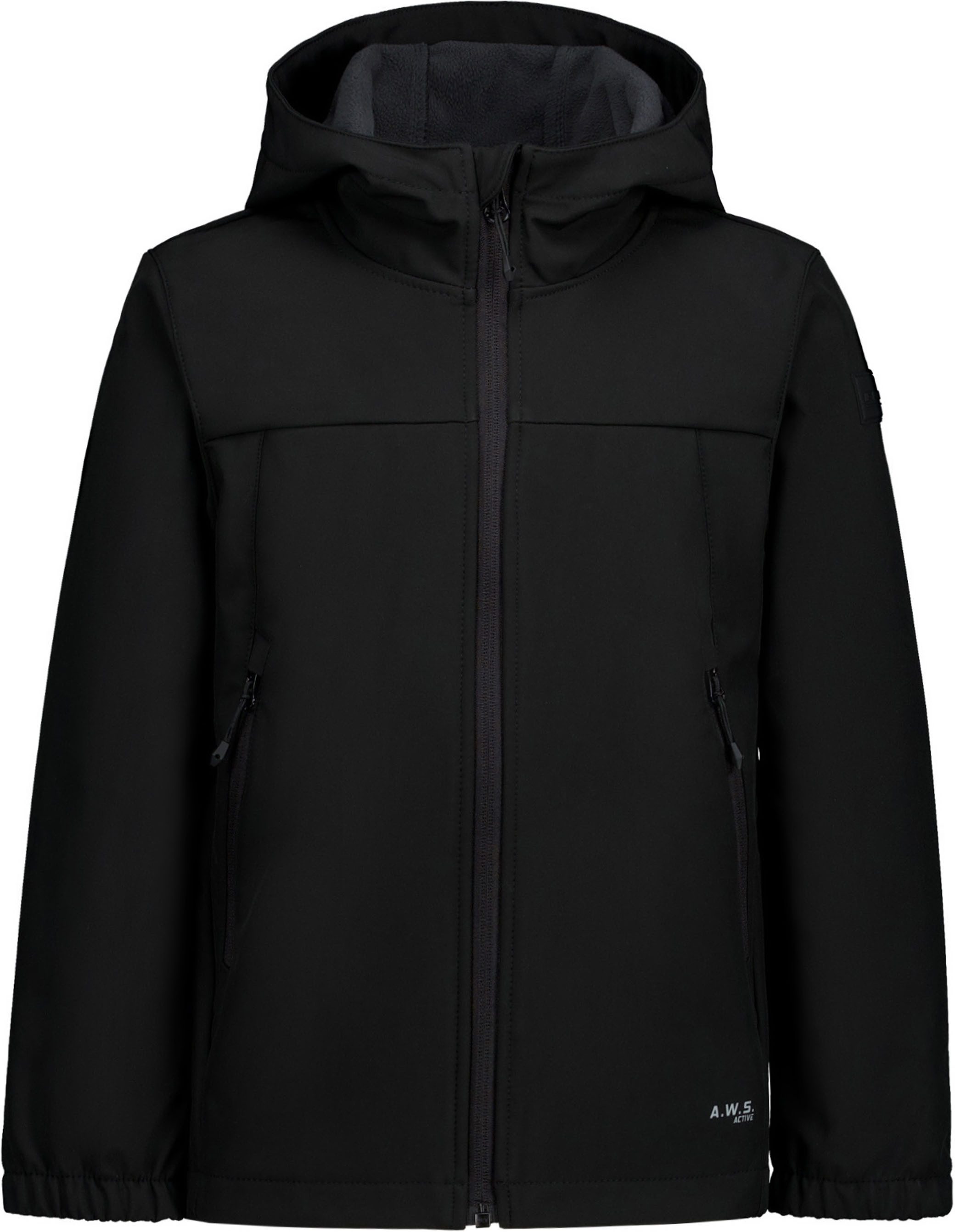 Icepeak Softshelljacke ICEPEAK KONAN JR mit Reißverschlusstaschen, atmungsaktiv, schnell trocknend, winddicht