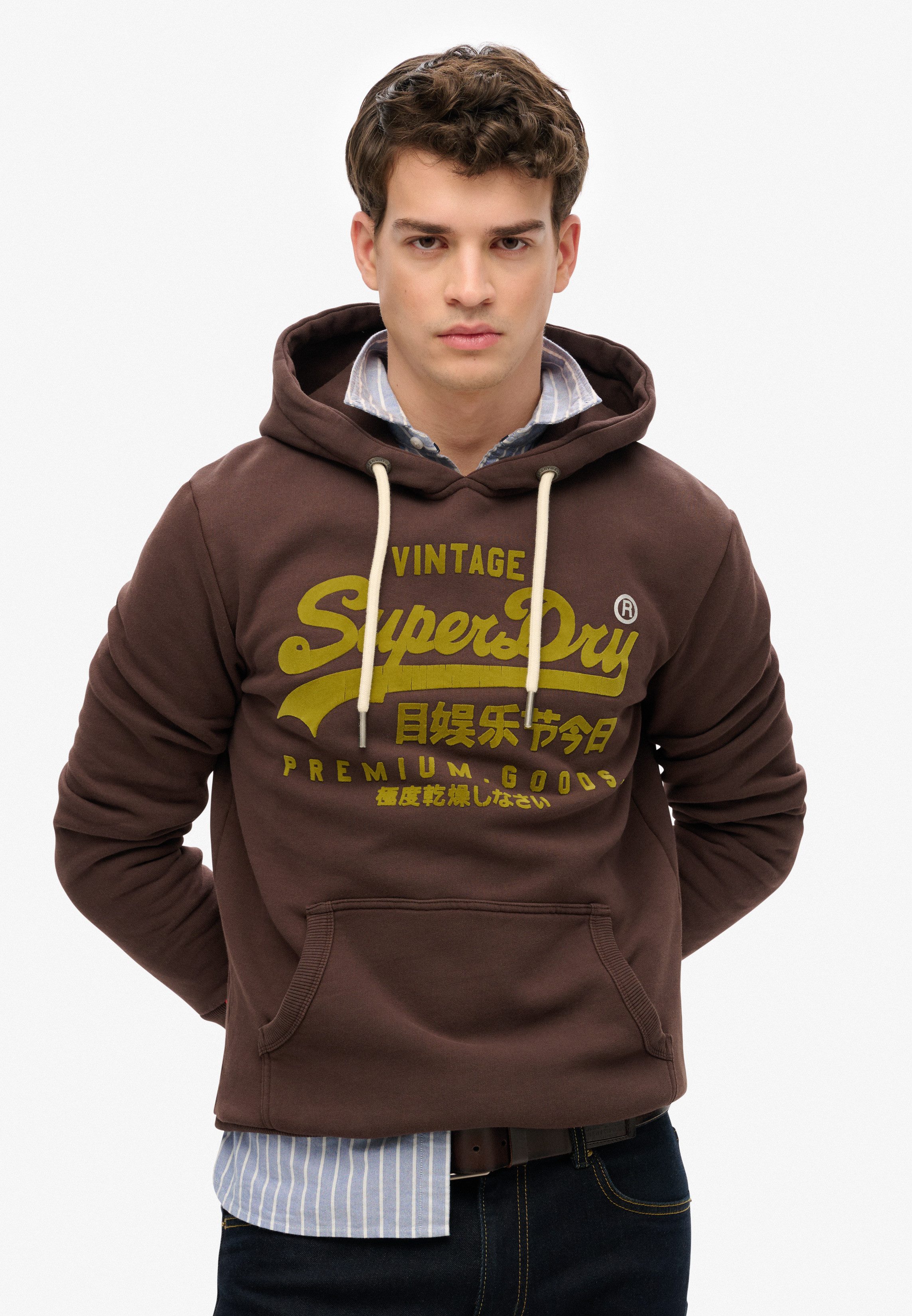 Superdry Kapuzensweatshirt VL TONAL RELAXED HOOD günstig online kaufen