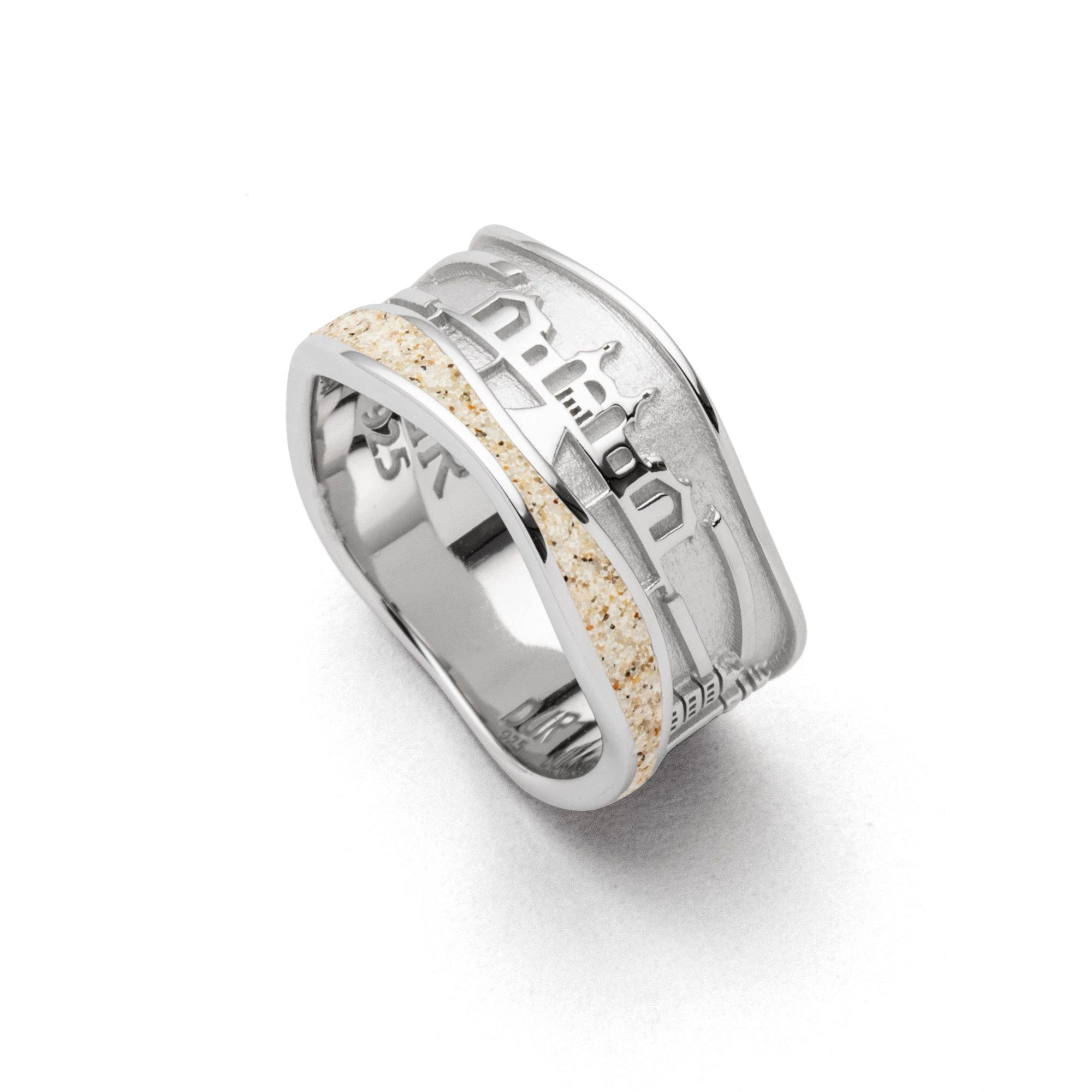 DUR Fingerring DUR Schmuck: Ring "Strandwellen - Rügen" Der Rügenring mit S günstig online kaufen