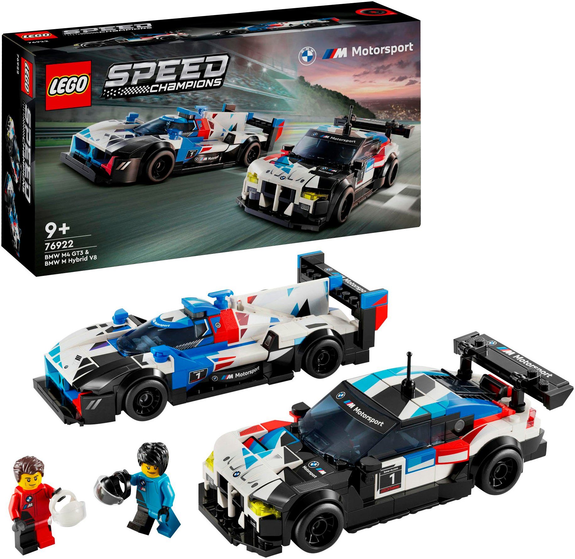 LEGO® BMW M4 GT3 & BMW M Hybrid V8 Rennwagen (76922), LEGO® Speed Champions günstig online kaufen