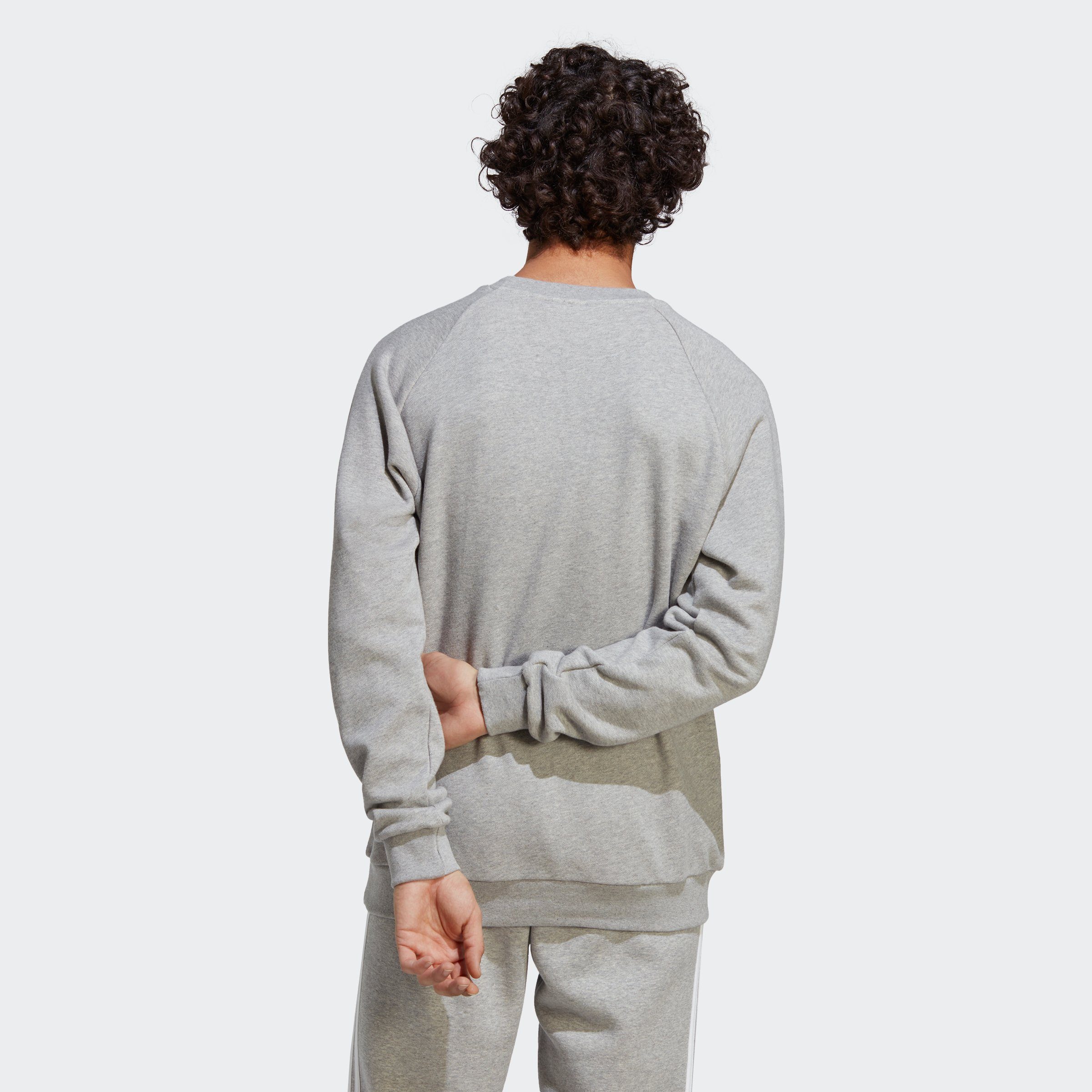 adidas Grey Medium Sweatshirt Heather TREFOIL CLASSICS ADICOLOR Originals