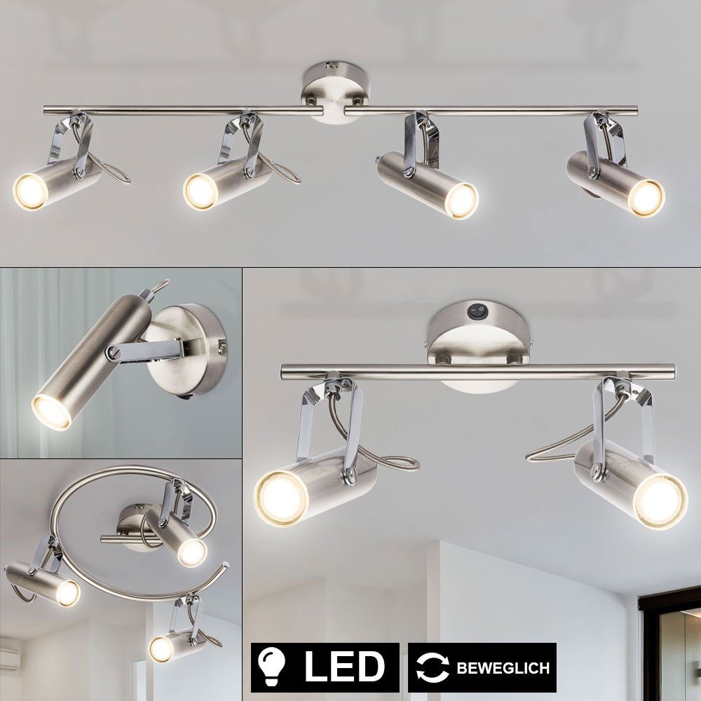 etc-shop LED Ess Rondell Decken Wohn Deckenleuchte, Strahler LED Zimmer Beleuchtung Wand