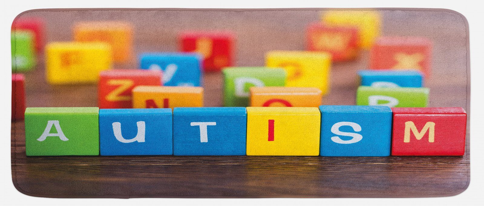 Küchenläufer »Plüsch Dekorative Küchenmatte mit rutschfester Rückseite