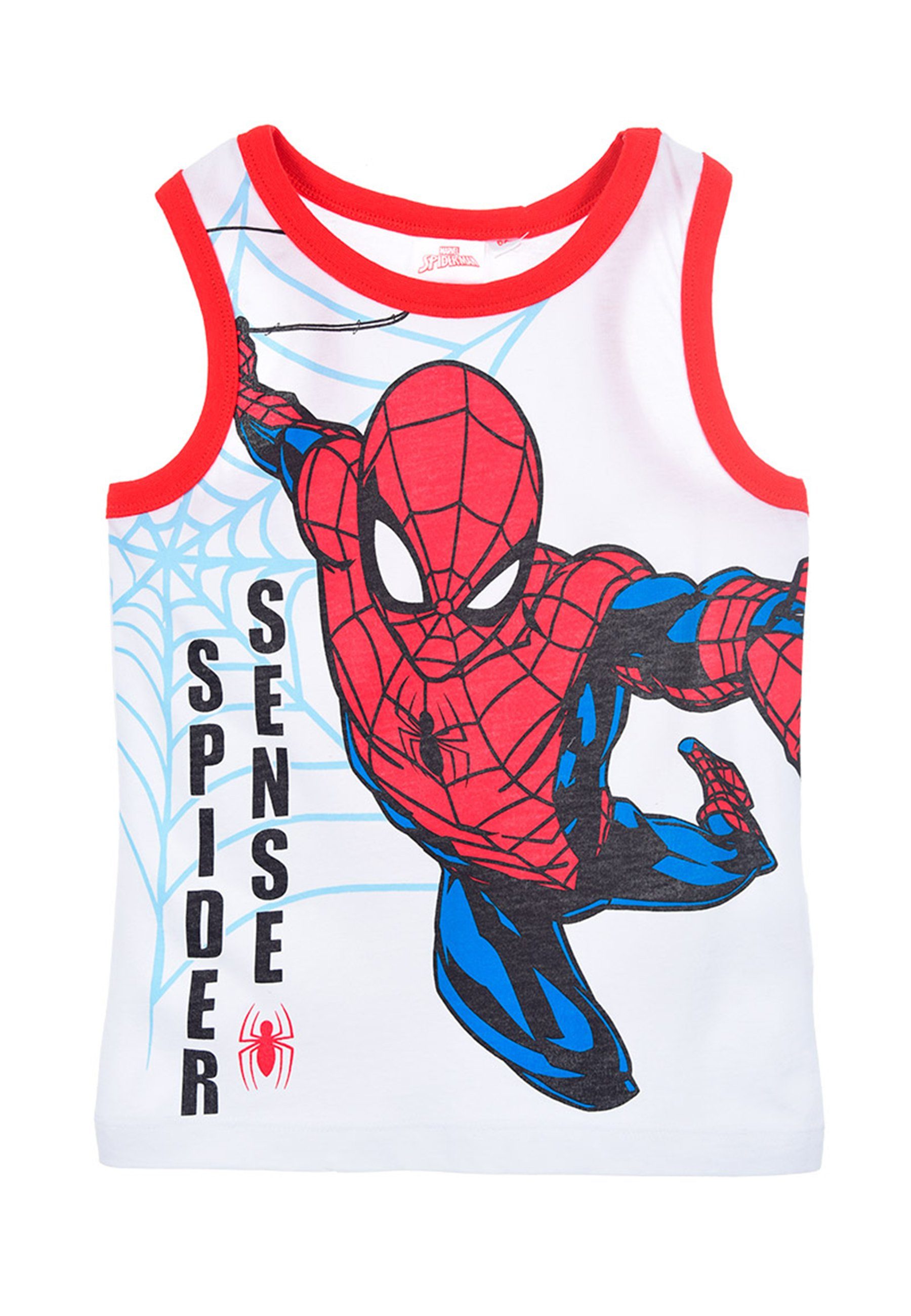 Spiderman Muskelshirt Jungen Tank-Top Sommer-Shirt Muskel-Shirt