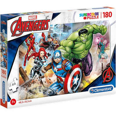 Clementoni® Puzzle Puzzle 180 Teile - The Avengers, Puzzleteile