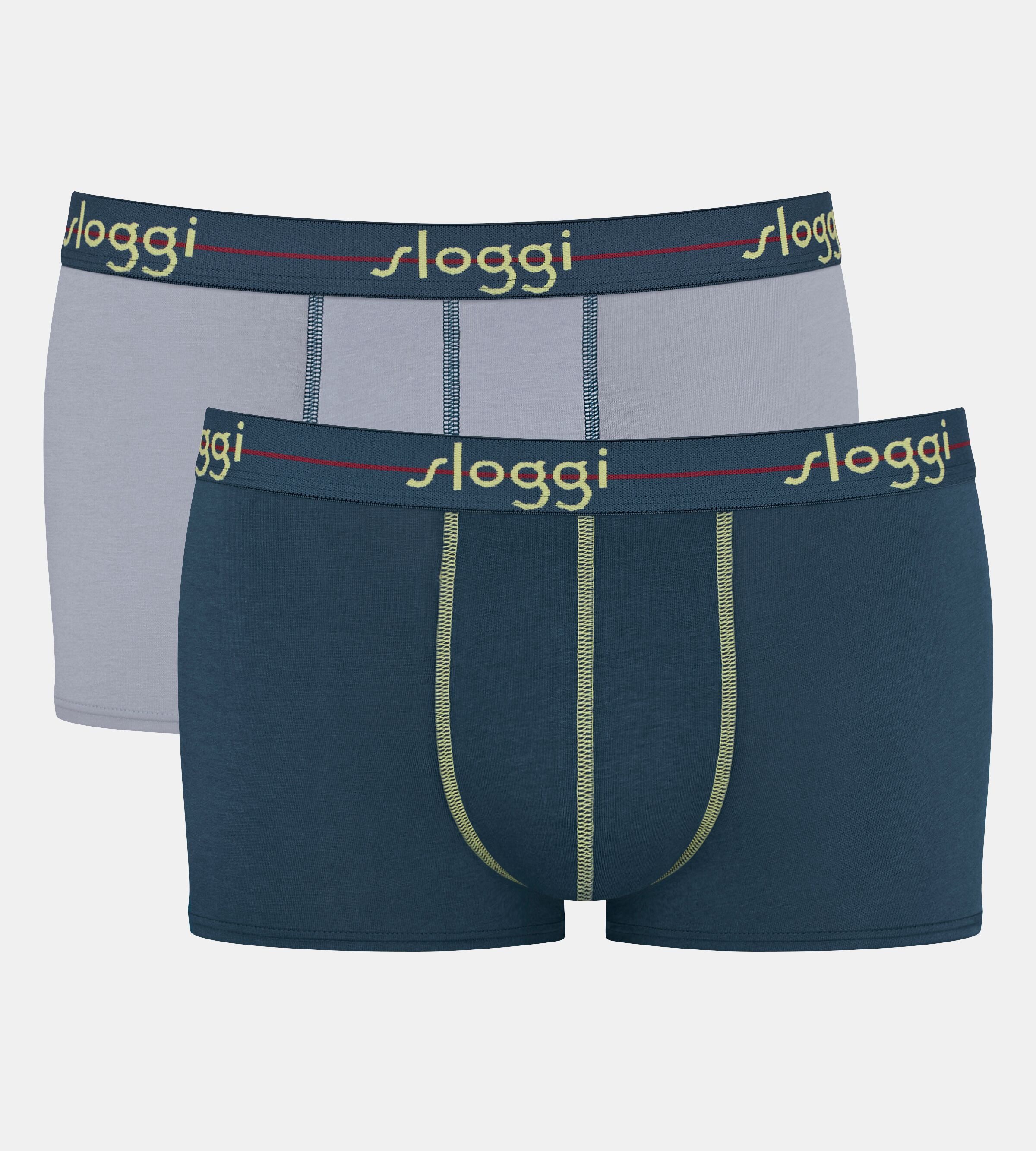 sloggi Hipster men Start (2er Pack) ohne Eingriff, weicher Logobund, Cotton-Mix
