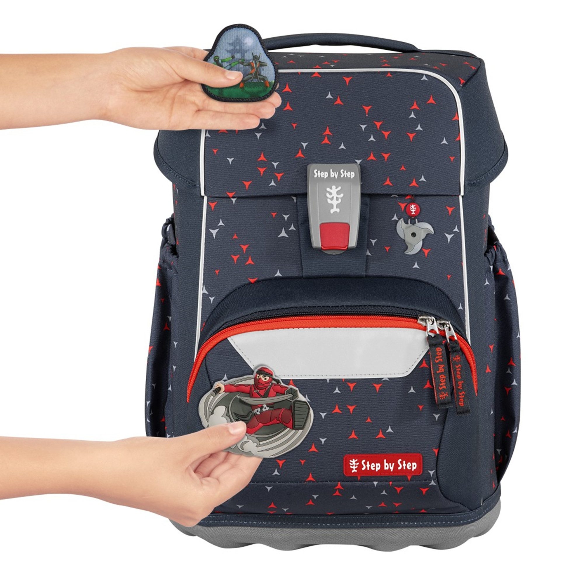 Step by Step Schulranzen BASIS, 4-teilig (4-teilig, 4-tlg)