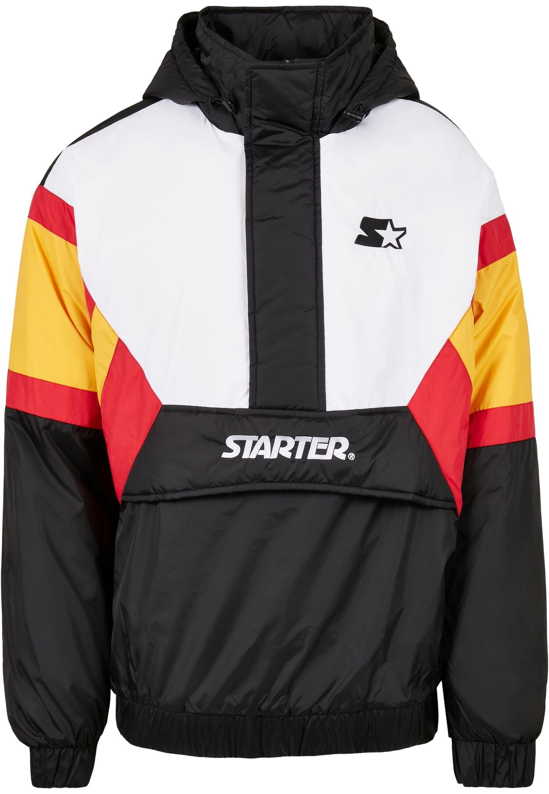 Color Outdoorjacke Half (1-St) Starter Jacket red/golden Herren black/wht/starter Block Starter Retro Zip