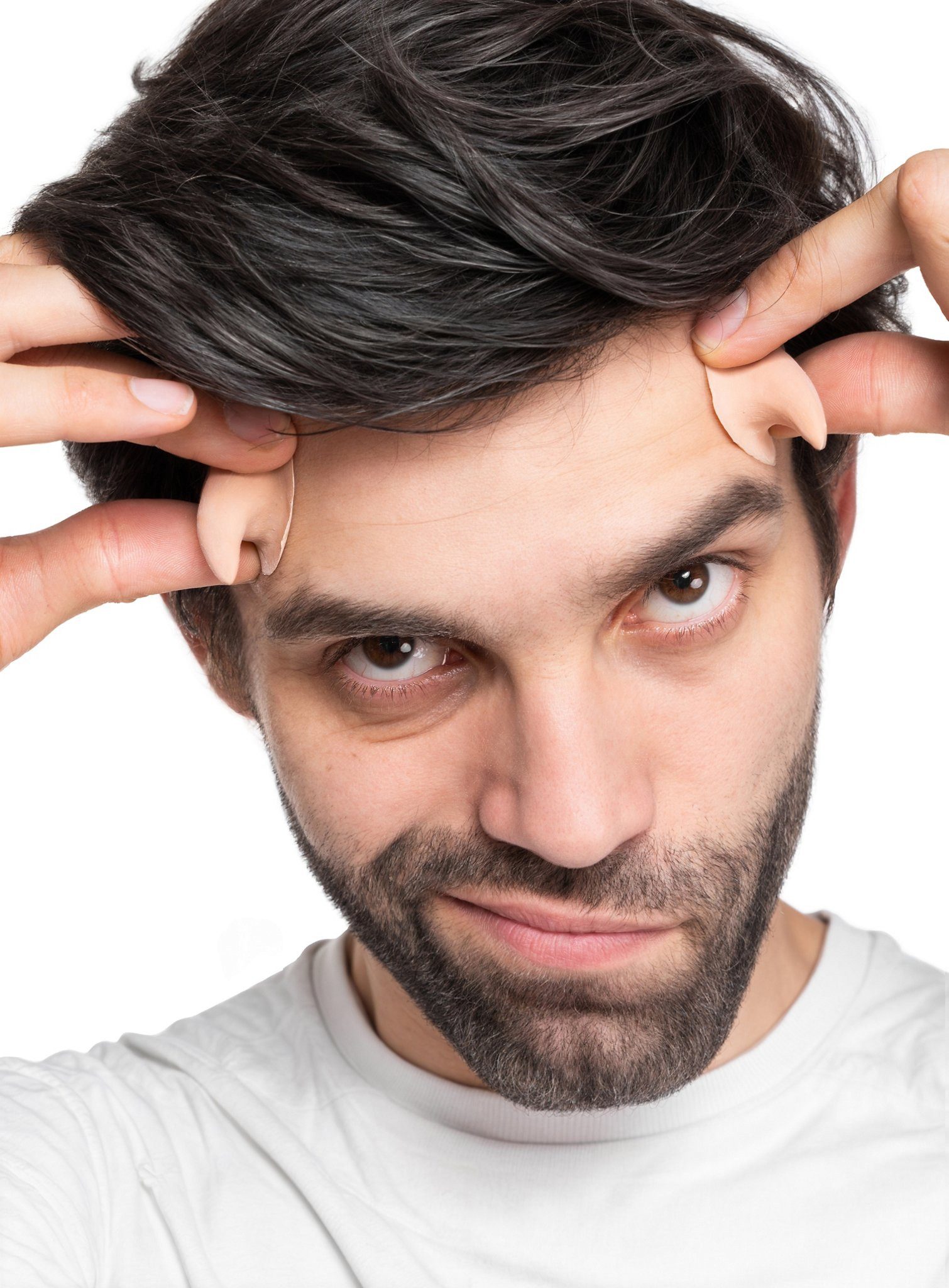 Maskworld Kostüm Teufel Latexhörner, Hochwertige Latexhörner für eine professionelle Verwandlung