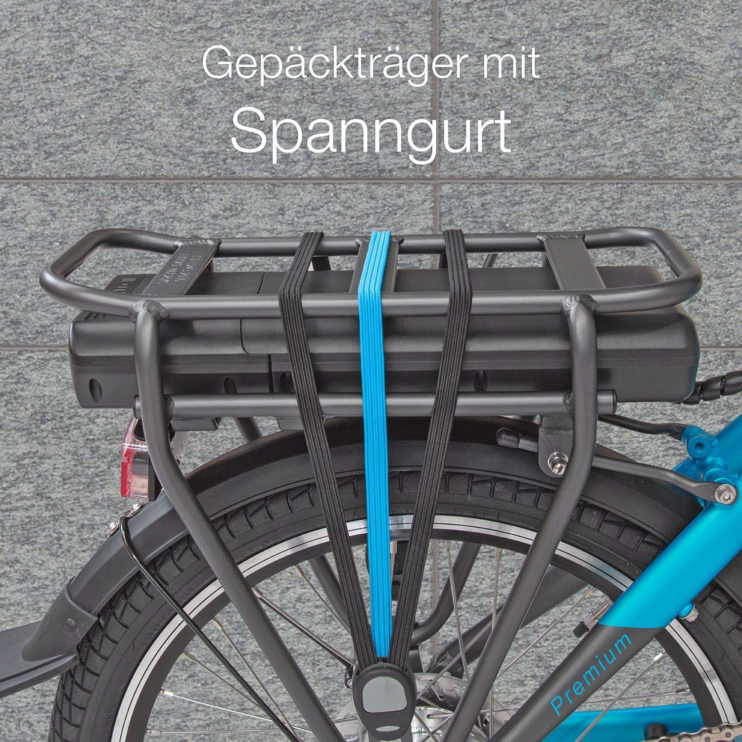 aktivelo Folding E-Bike, 20 inch, up to 25 km/h, bicycle for women and men, 7 speed, hub gears, up to 80 kilometers, folding bike with rim brake & roller brake