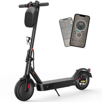 iscooter E-Scooter 10 Zoll E Scooter mit Straßenzulassung, 500 W, mit ABE, 20,00 km/h, 40 KM Reichweite, klappbar, Duales Bremssystem, Belastung bis 120kg