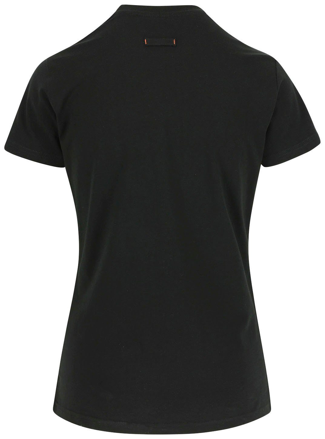 Epona 1 Herock T-Shirt Damen angenehmes Tragegefühl Kurzärmlig Schlaufe, T-Shirt Figurbetont, hintere