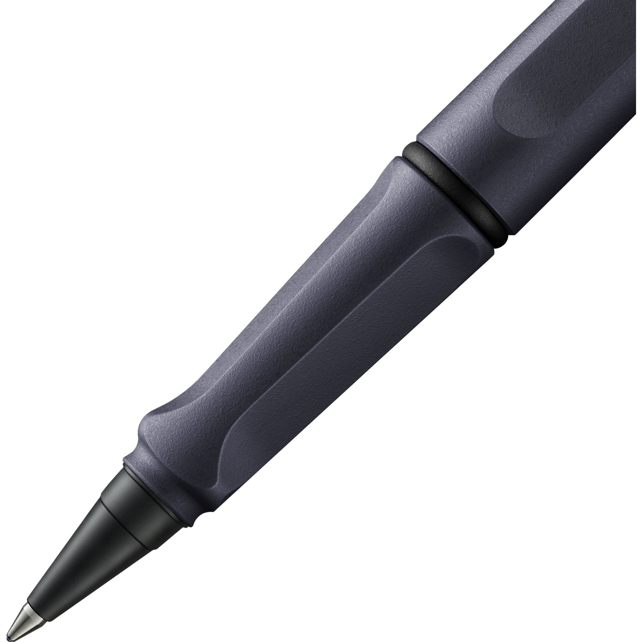 LAMY Tintenroller LAMY Tintenroller Safari Stahl Schwarz ROLL-INK Füller ergonomisch mit