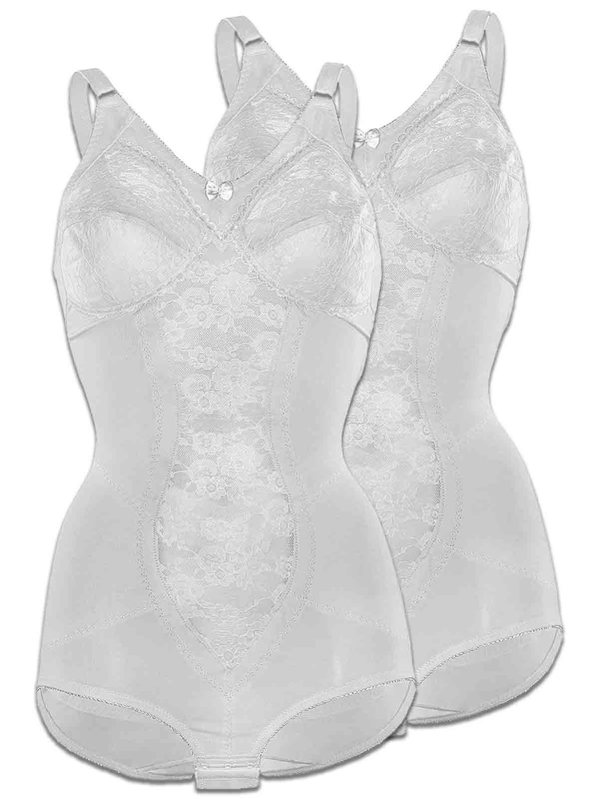 Sassa Body 2er Sparpack Korselett BODYFORMING (Spar-Set, 2-tlg) 360° Shaping weiss | Unterwäsche-Bodies