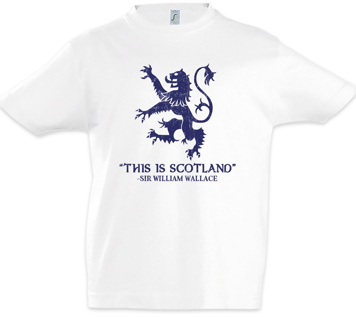 Print-Shirt This Is Scotland Kinder T-Shirt King William Wallace Scotland Scots