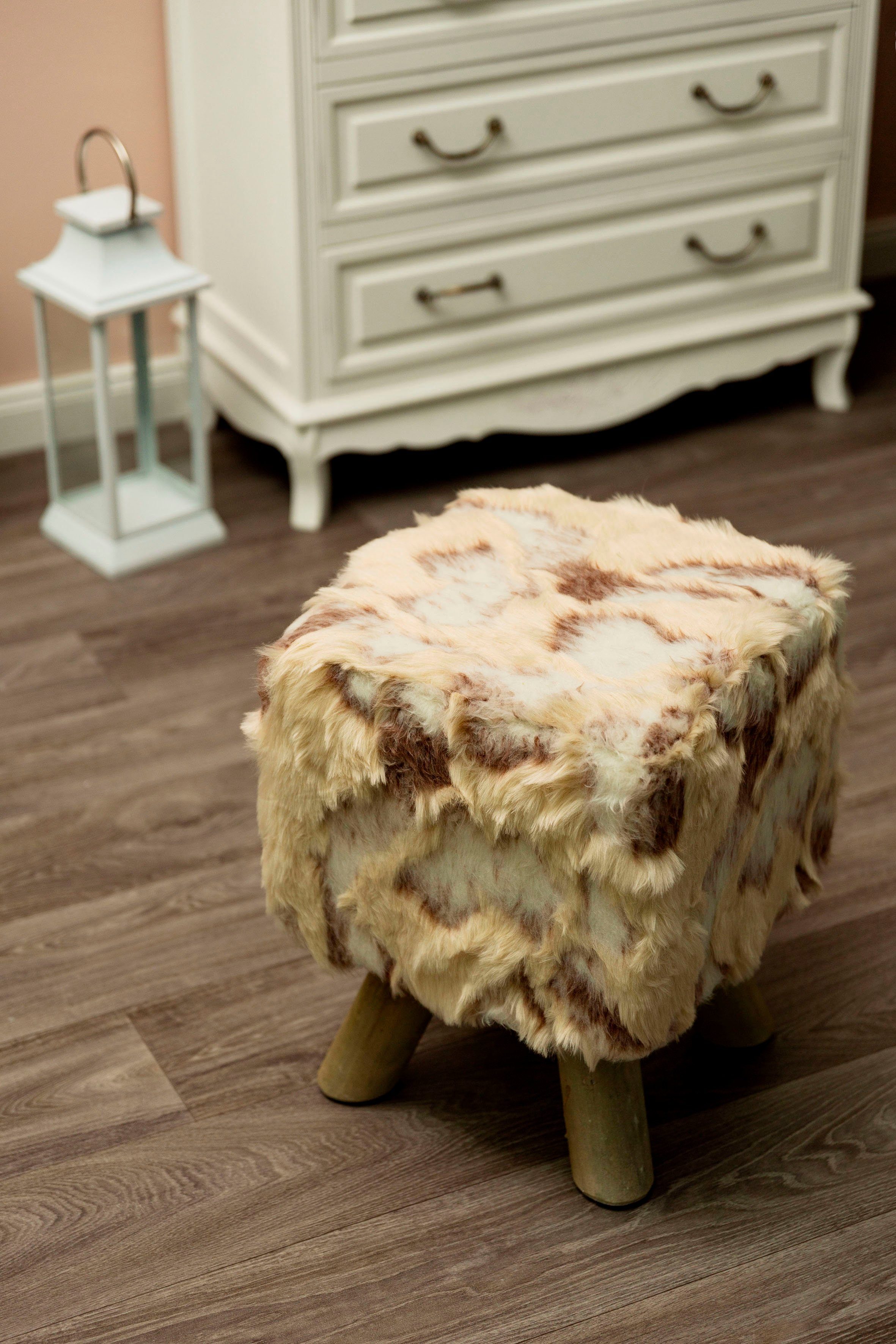 my Flair Hocker, Fell günstig online kaufen