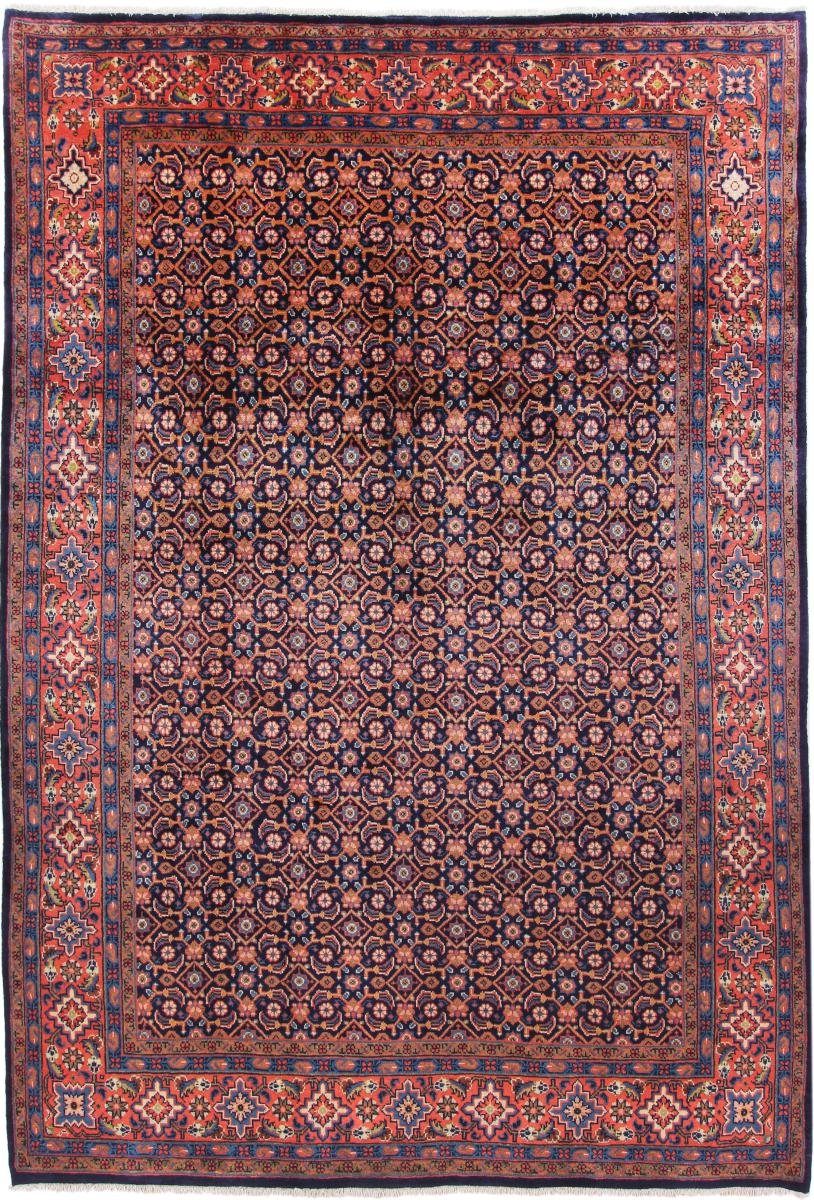 Orientteppich Mahal 229x331 Handgeknüpfter Orientteppich / Perserteppich, Nain Trading, rechteckig, Höhe: 12 mm