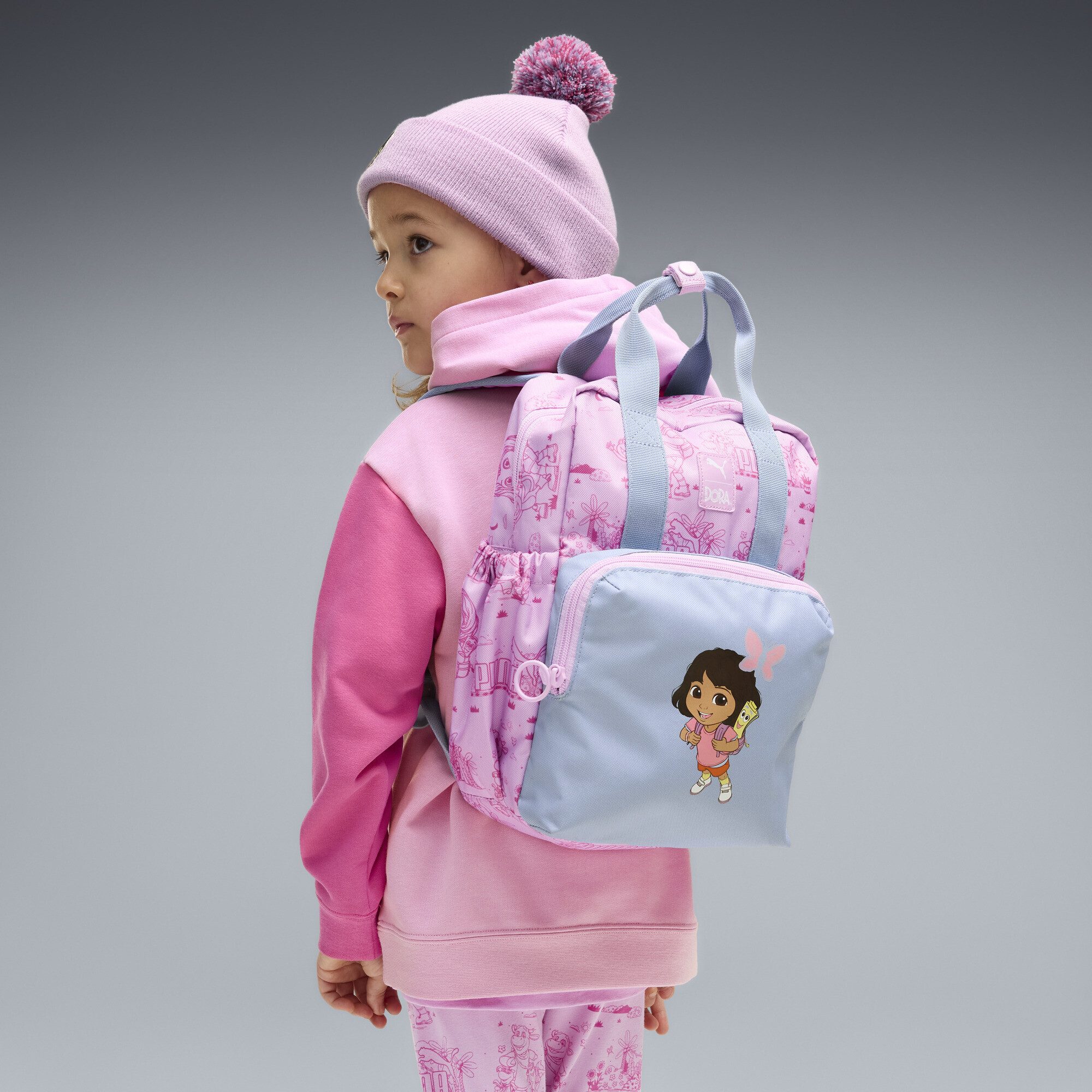 PUMA Freizeitrucksack PUMA x DORA THE EXPLORER 9 l Extrakleiner Rucksack Kinder