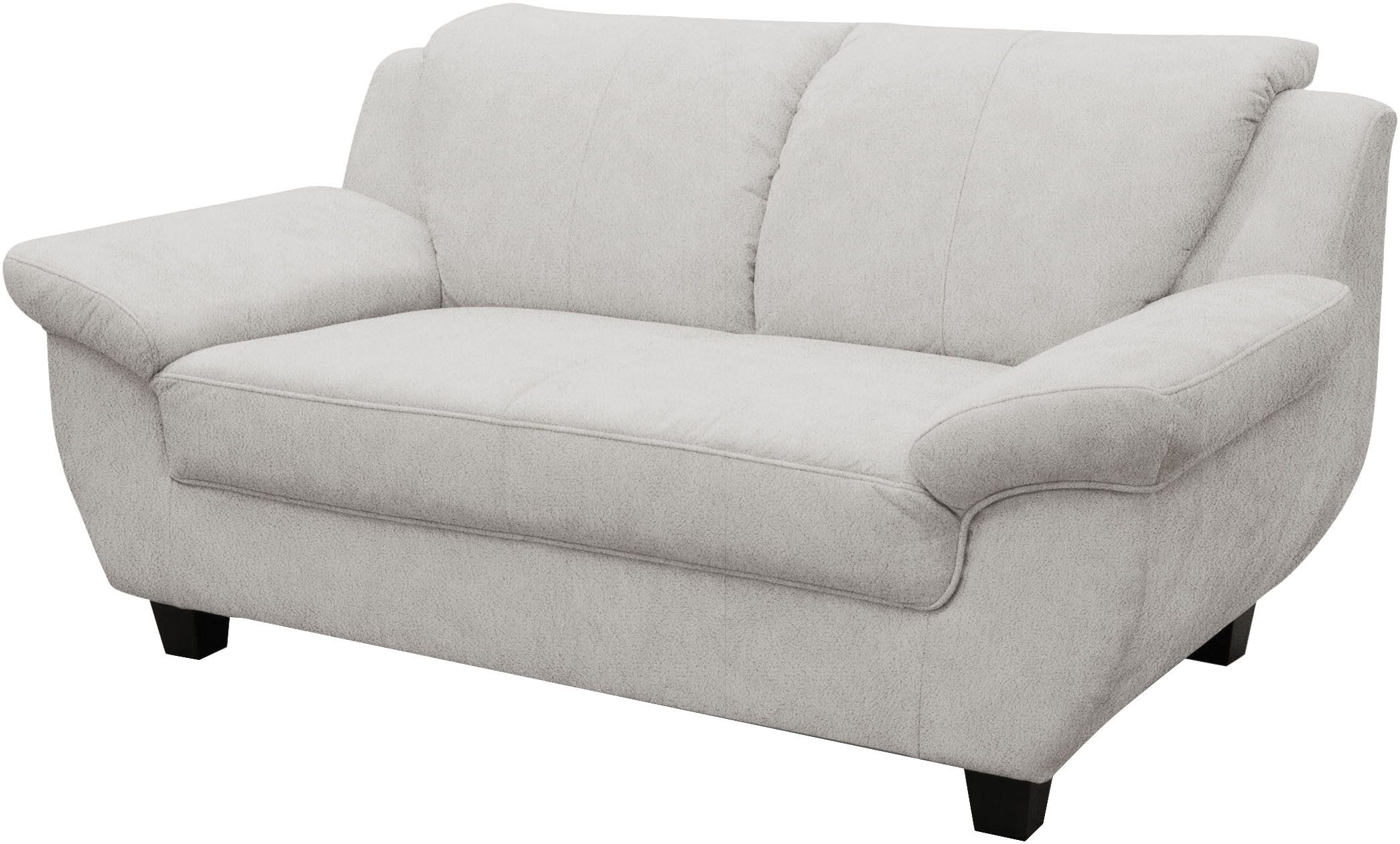 OTTO home 2-Sitzer Sillkeborg 161 cm, formschönes Sofa mit dunklen Füßen, aus pflegeleichtem, weichem Luxus-Microfaser – Bild 4 von 5