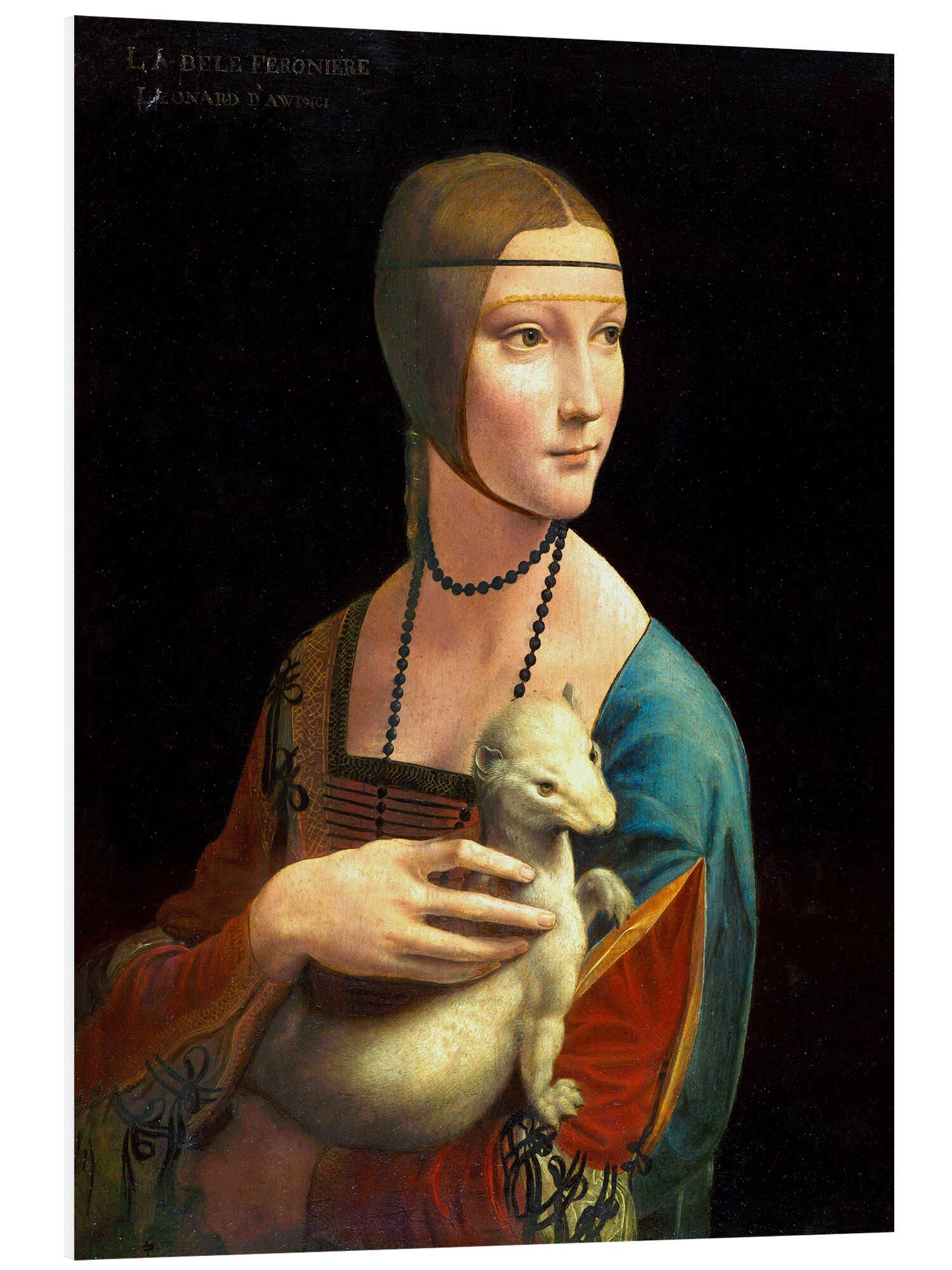 Posterlounge Poster Leonardo da Vinci, Dame günstig online kaufen